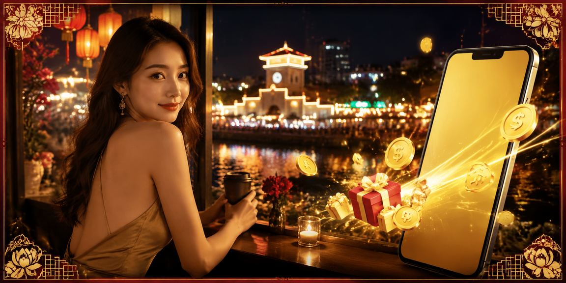 Người dùng TP Hồ Chí Minh đọc kèo trên điện thoại trong quán cà phê