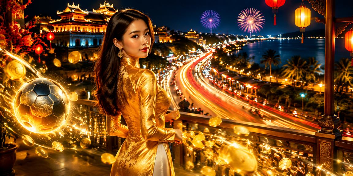 Khung cảnh Huế với chủ đề thể thao minh họa nhu cầu người chơi Việt