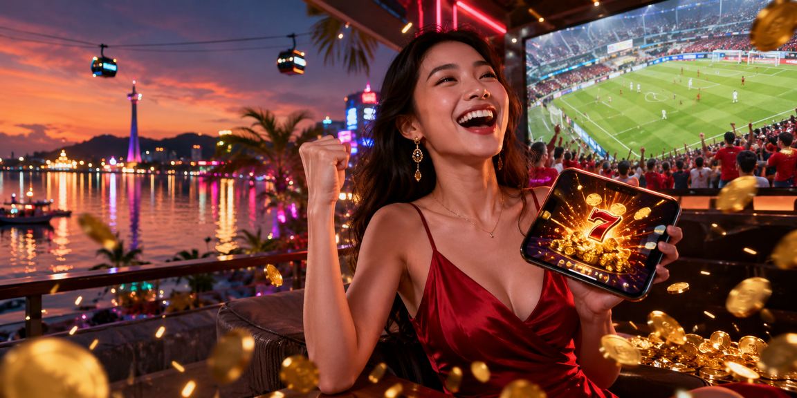 Không gian slot neon tại Phú Quốc minh họa danh mục trò chơi quay